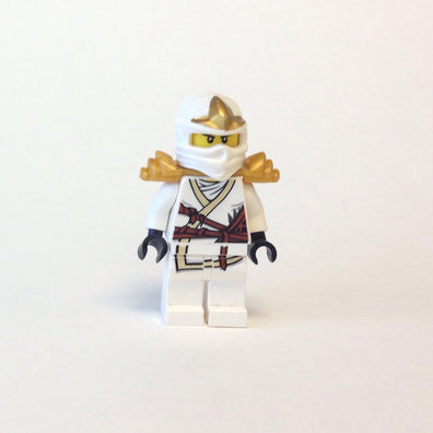 LEGO Minifigure-Zane ZX with Armor-Ninjago-NJO031-Creative Brick Builders